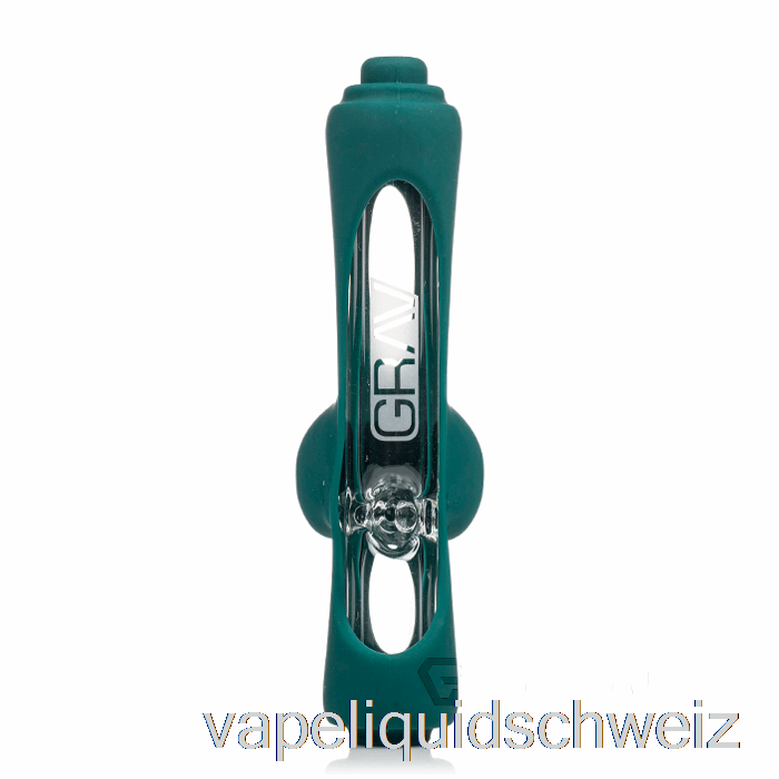 Grav Mini-Dampfwalze Mit Silikonhaut, Dunkles Blaugrün, Vape Schweiz